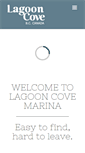 Mobile Screenshot of lagooncovemarina.com